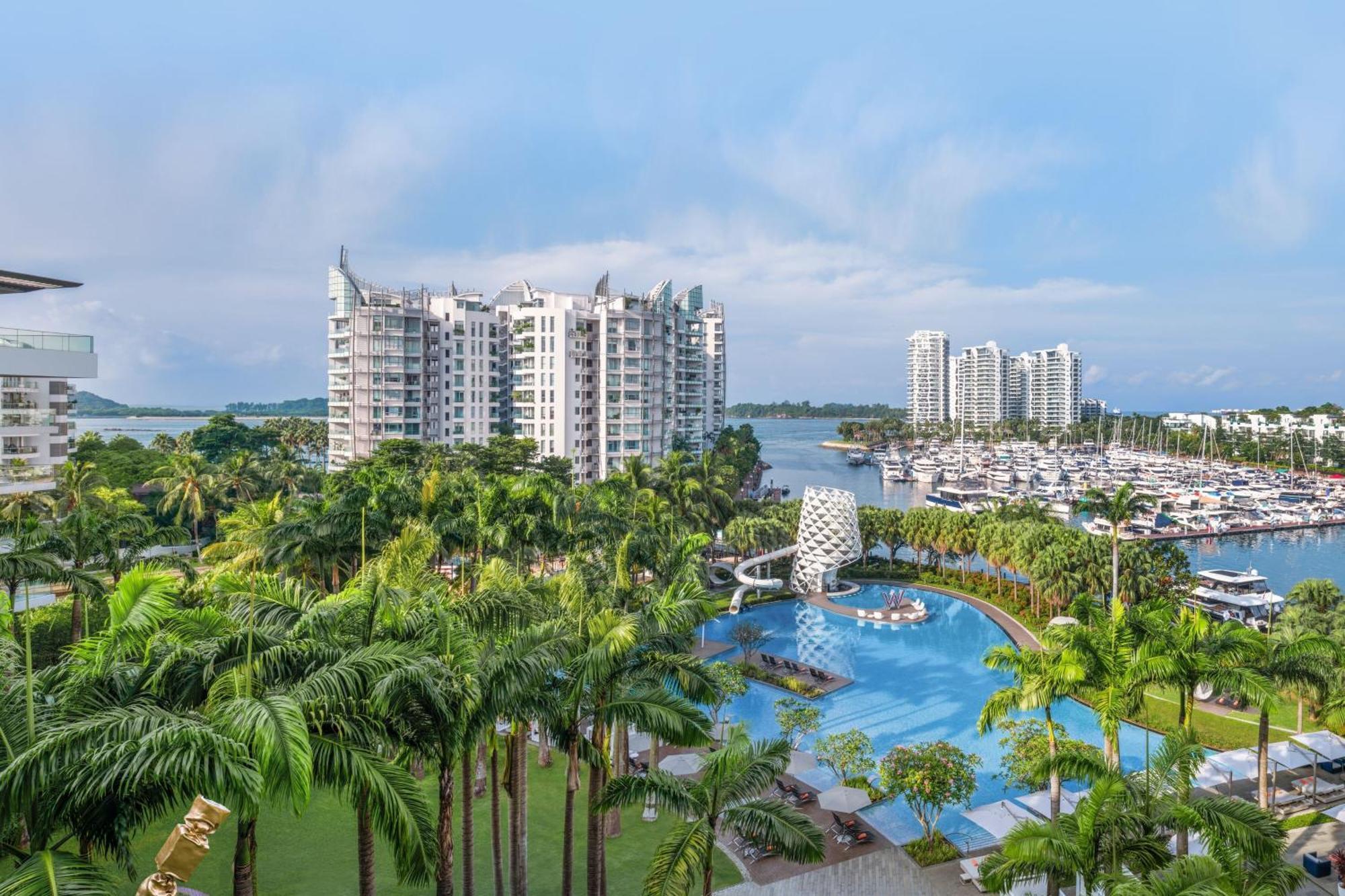 W Singapore - Sentosa Cove Exterior foto Marina East