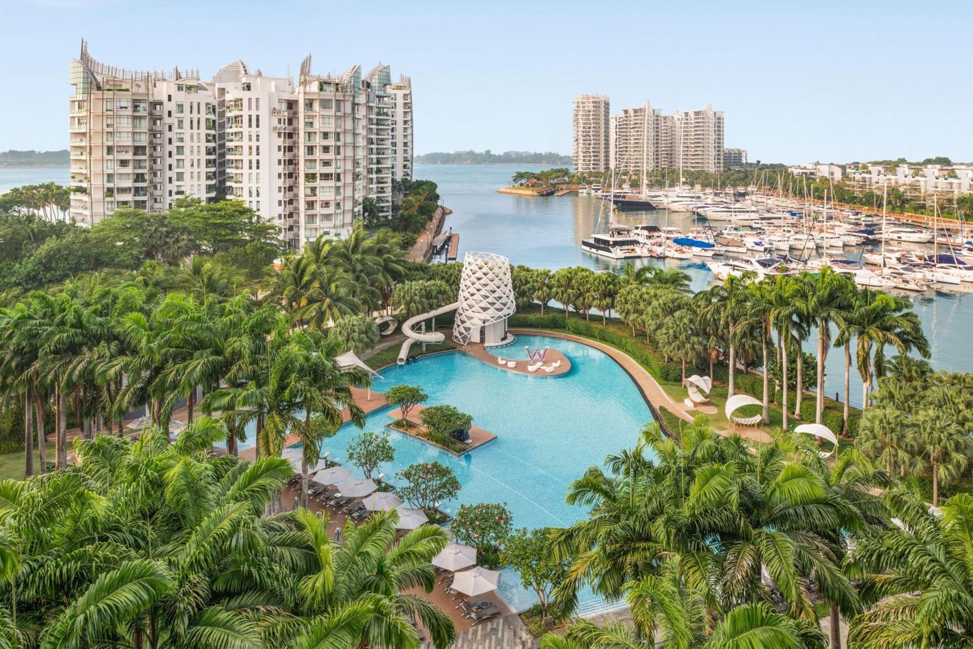 W Singapore - Sentosa Cove Exterior foto